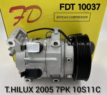 FDT 10037 T/Hilux 05Y 10S11C-PL 7PK Compressor (NEW)