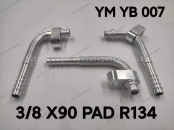 YM YB 007 3/8 X90 PAD R134 Fitting