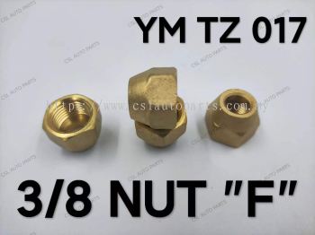 YM TZ 017 3/8 NUT "F" Fitting