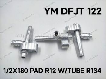 YM DFJT 122 1/2 X 180 PAD R12 W/Tube R134 Fitting