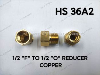 HS 36A2 1/2 'F' TO 1/2 'O' Reducer Copper