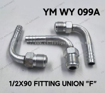 YM WY 099A 1/2 X 90 Union 'F' Fitting