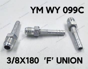 YM WY 099C 3/8 X 180 Union 'F' Fitting