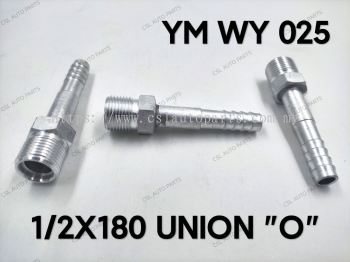 YM WY 025 1/2 X 180 Union 'O' Fitting 