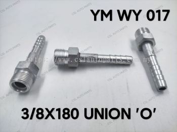 YM WY 017 3/8 X 180 Union "O" Fitting