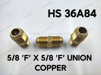 HS 36A84 5/8 "F" X 5/8 "F" Union Copper