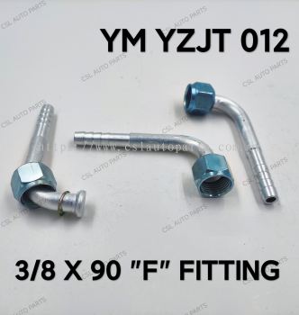 YM YZJT 012 3/8 X 90 'F' Fitting