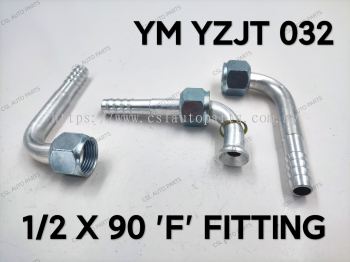 YM YZJT 032 1/2 X 90 'F' Fitting