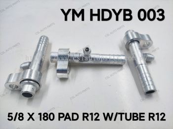 YM HDYB 003 5/8 X 180 Pad R12 W/Tube R12 Fitting