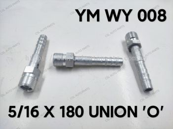 YM WY 008 5/16 X 180 Union "O" Fitting