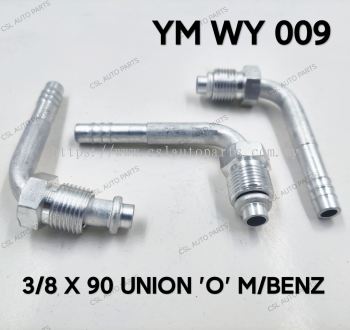 YM WY 009 3/8 X 90 Union M/Benz Fitting