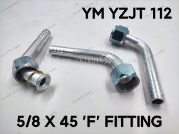 YM YZJT 112 5/8 X 45 "F" Fitting