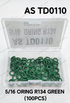 AS TD0110 5/16 Oring R134 Green (100PCS/Box)