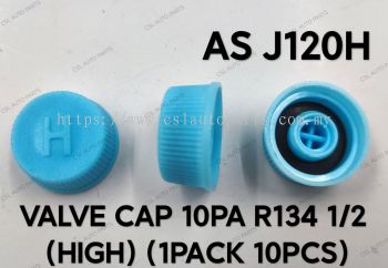 AS J120H Valve Cap 10PA R134 1/2 HIGH (1 PACK/10PCS)