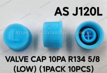 AS J120L Valve Cap 10PA R134 5/8 LOW (1Pack/10Pcs)