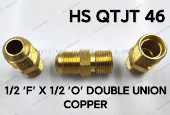 HS QTJT 46 1/2 F X 1/2 O Double Union Copper