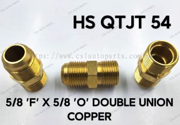 HS QTJT 54 5/8 F X 5/8 O Double Union Copper