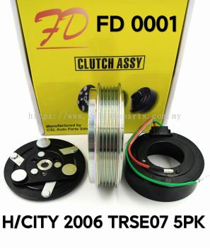 FD 0001 H/City 2006 TRSE07 5pk 3406 Clutch (NEW)