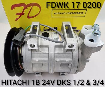 FDWK 17 0200 Hitachi DSK NDL 1B 24V Compressor (NEW)