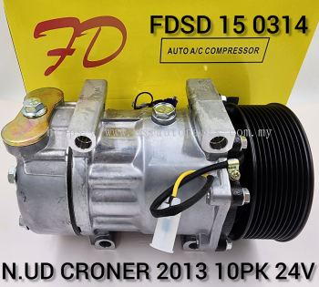 FDSD 15 0314 Nis/UD Corner 2013 10PK 24V Compressor (NEW)