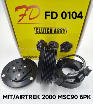 FD 0104 Mit/Airtrek 2000 MSC90 6PK-102 Clutch (NEW)