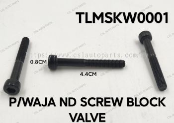 TLMSKW0001 P/Waja ND Screw Block Valve