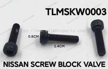 TLMSKW0003 Nissan Screw Block Valve 