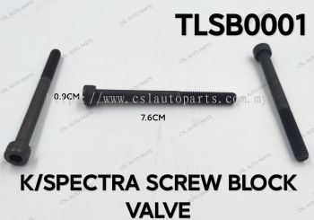 TLSB0001 K/Spectra Screw Block Valve