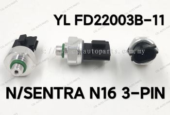 YL FD22003B-11 N/SENTRA N16 PRESSURE SWITCH 3 PIN