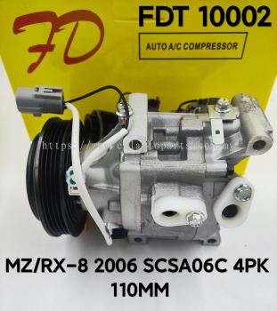 FDT 10002 Mz/Rx-8 2006 SCSA06C 4PK 110mm Compressor (NEW)