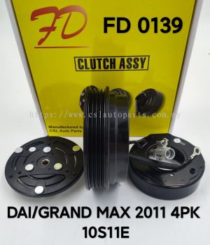 FD 0139 Dai/Grand Max 2011 4PK 10S11E Clutch (NEW)