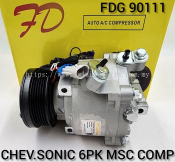 FDG 90111 Chevrolet Sonic 6PK MSC Compressor (NEW)