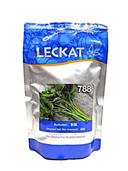 Leckat  Autumn Half Red Amaranth 788 Bayam Merah Hijau (500gm)