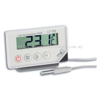 TFA Professional Digital Thermometer With Cable Sensor Probe LT-102 30.1034