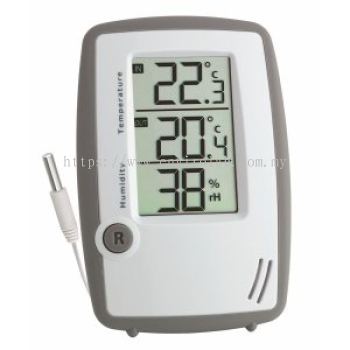 TFA Thermohygrometer with external Thermometer Sensor 30.5024