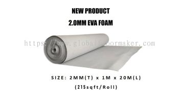 2.0mm x 1m x 20m Eva Foam underlayment