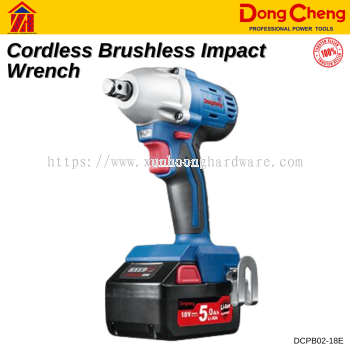 Cordless Brushless Impact Wrench DCPB02-18E