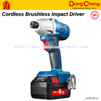 Cordless Brushless Impact Driver DCPL02-14