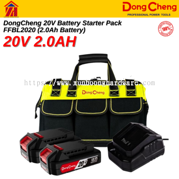 DongCheng 20V Battery Starter Pack FFBL2020 (2.0Ah Battery)