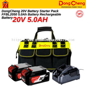 DongCheng 20V Battery Starter Pack FFBL2050 5.0Ah Battery Rechargeable Battery