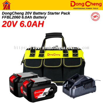 DongCheng 20V Battery Starter Pack FFBL2060 6.0Ah Battery