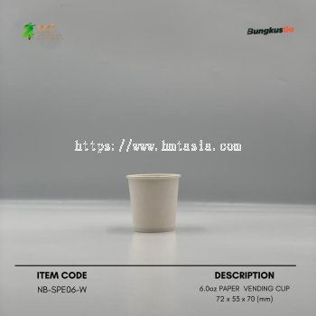 PAPER VENDING CUP (6OZ & 7OZ)