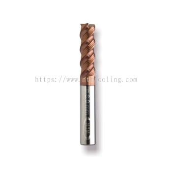 N-SHSS 3 ~ Carbide End Mill 3 Flute (Helix 50) - SH Coating