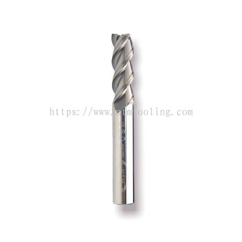 NHH 3 ~ Carbide End Mill 3 Flute (Helix 45��) - Uncoated