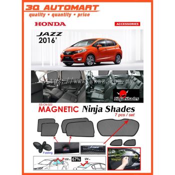 Ninja Shade Premium Magnetic Sunshade for Honda Jazz 2016