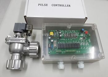 Pulse Jet Filter Cleaning Devices Including Diaphagram Valves and Timer Controller