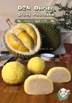 D24 Durian Snowy Mooncake