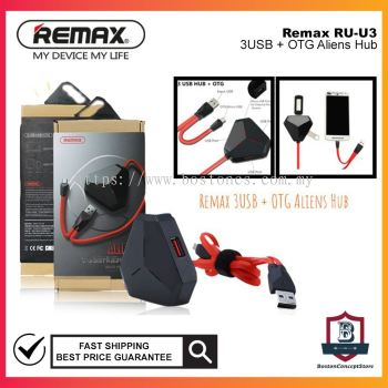 Remax RU-U3 3USB + OTG Aliens Hub