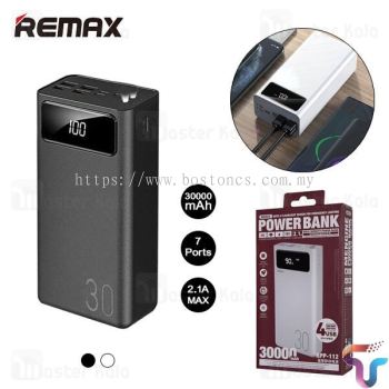 Remax RPP-112 30000mAh Power Bank 4 USB 3 Input With Touchlight LED Digital