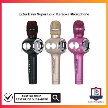 Extra Bass Super Loud Karaoke Microphone